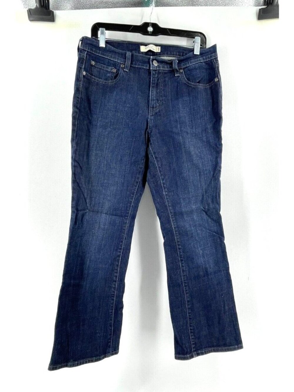 Levi's 515 Women's Mid Rise Boot Cut Stud Pockets Denim Jeans Size 10S/C 31x29